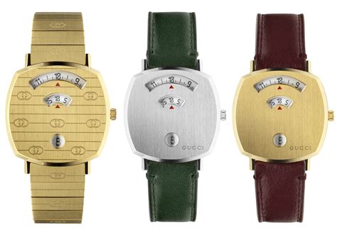 gucci grip watch silver|gucci grip watch t3.